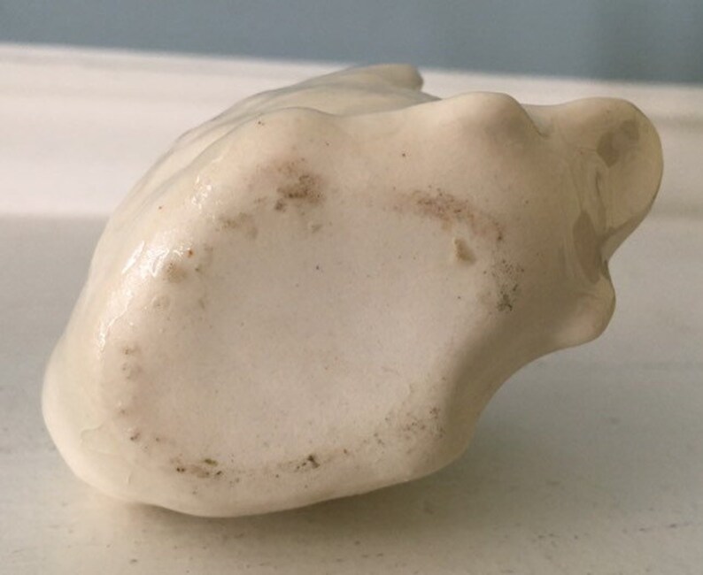 Vintage Ceramic Swan Ring Trinket Holder Mid-Century