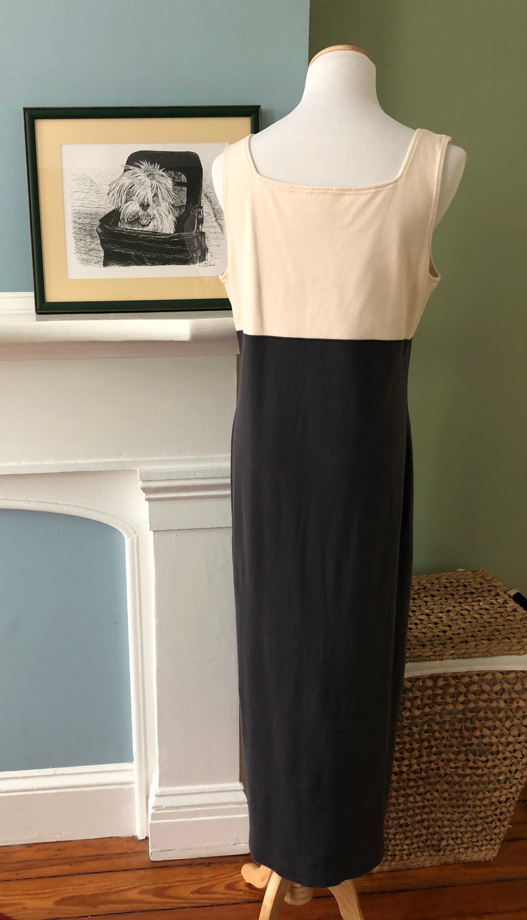 Vintage Clifford & Wills Colorblock Dress Etsy