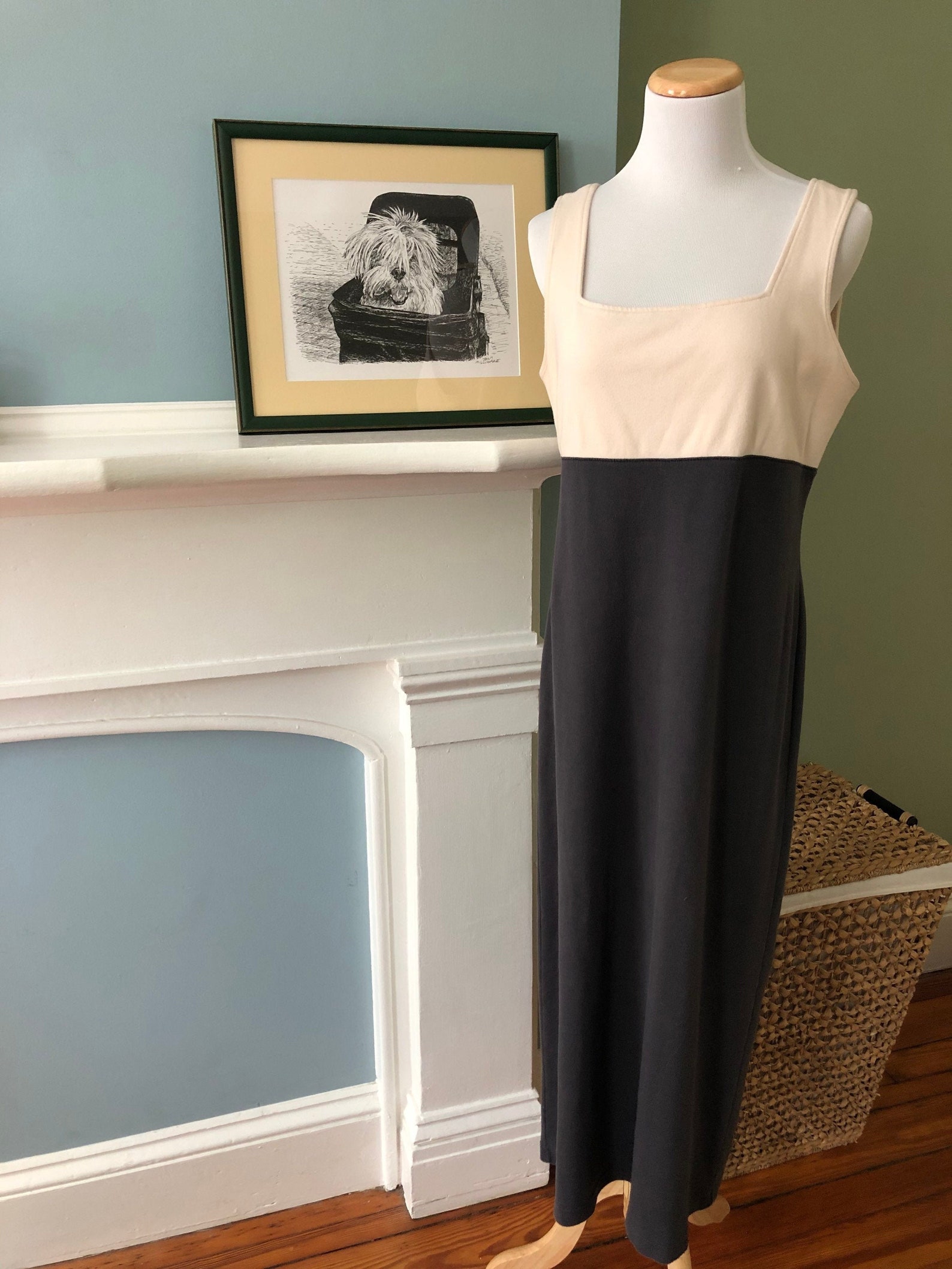 Vintage Clifford & Wills Colorblock Dress Etsy