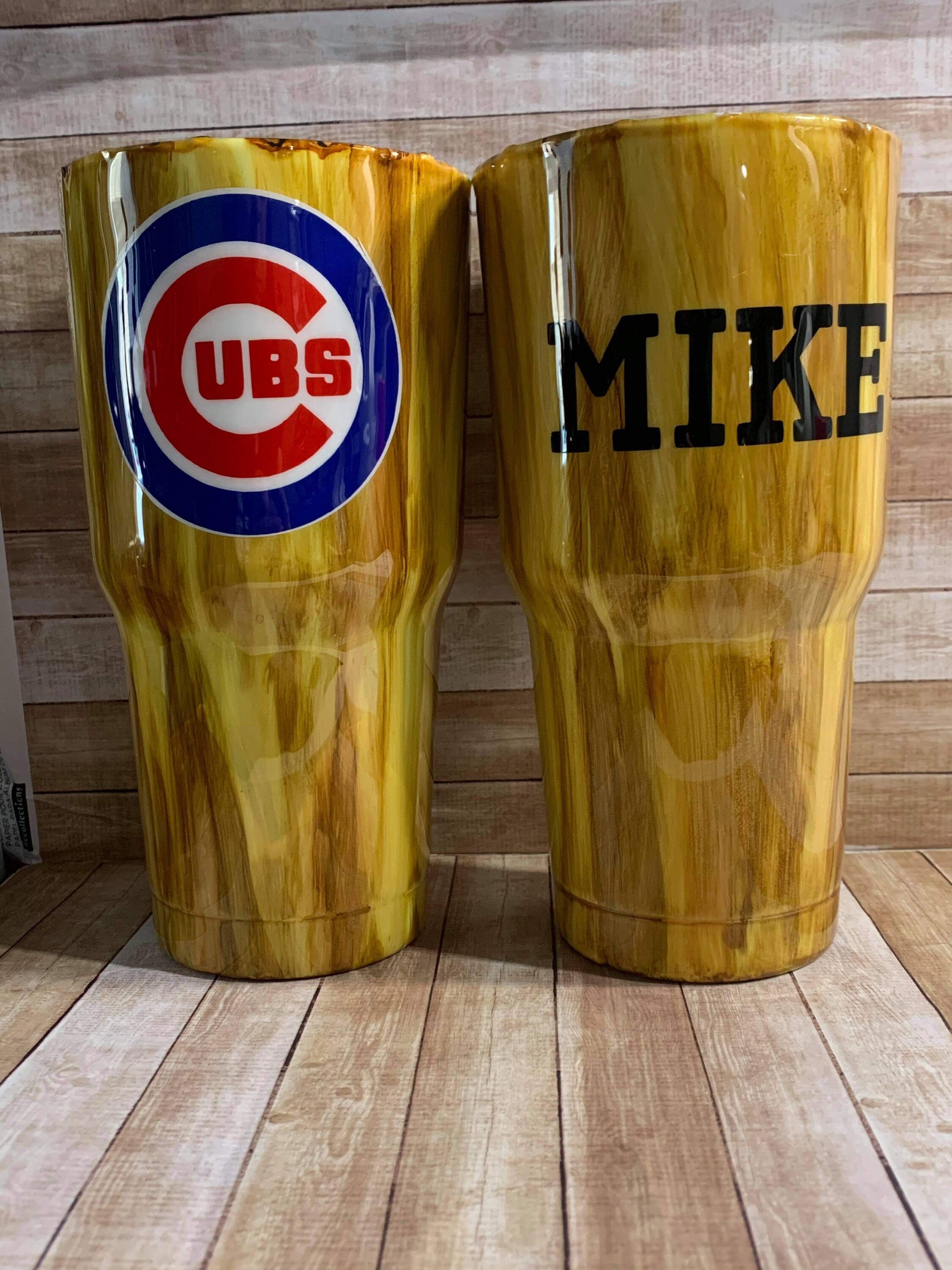 Wood grain tumbler wood grain design woodgrain tumbler Etsy