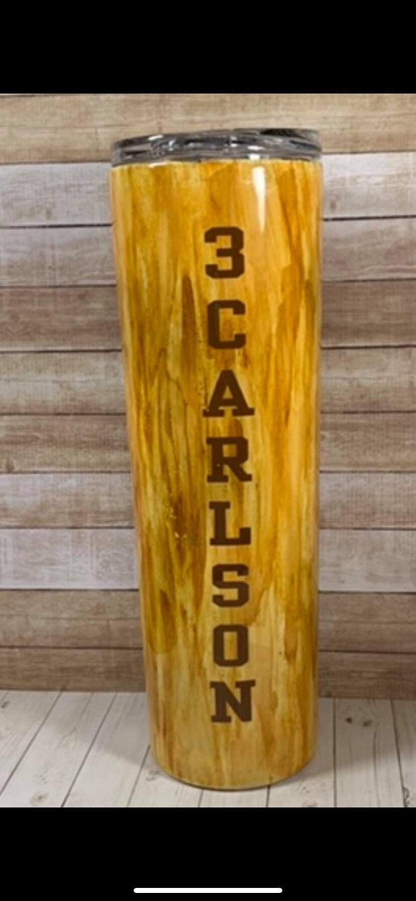 Wood grain tumbler wood grain design woodgrain tumbler Etsy