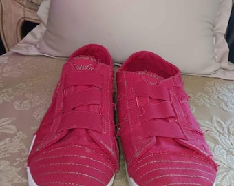 Red Blowfish Malibu Canvas Sneakers - Slip On