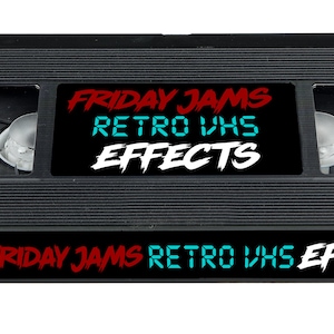 Retro VHS Effects Presets for Premiere Pro