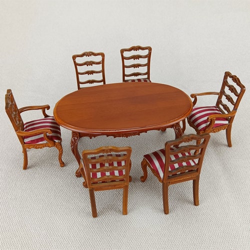 Miniature Dollhouse 112 Scale Handmade Living Room Furniture Etsy