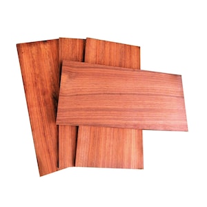 Africa Padauk Lumber Boards/thin wooden board/craft board/Laser cutting board CNC processing board image 1