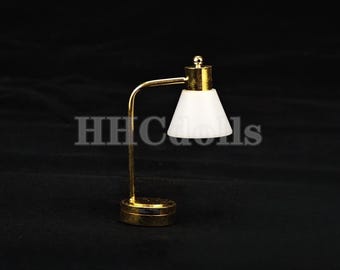 Miniature Dollhouse Chandelier: 1/12 Scale LED Light Up Decoration