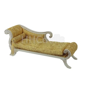 1/12 scale model dollhouse Miniature furniture Handmade Wooden couch/bench