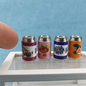 juice drink model 1/12 scale dollhouse  miniature diy toys