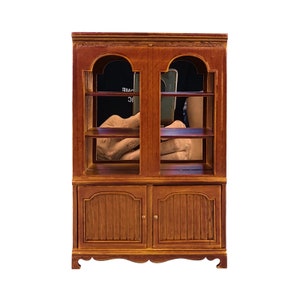 1/12 Scale Miniature wooden furniture shop showcase #1