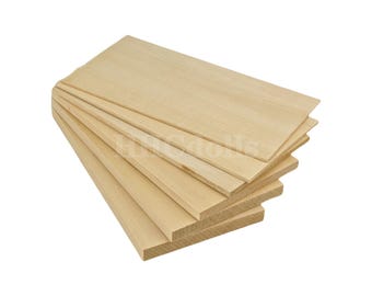 Basswood Board Plank Flat and polished/thin wooden board/craft board/Laser cutting board CNC processing board model material