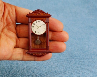 ドールハウス ミニチュア時計 ヴィンテージ ミニ装飾 職人写真 ギフト
