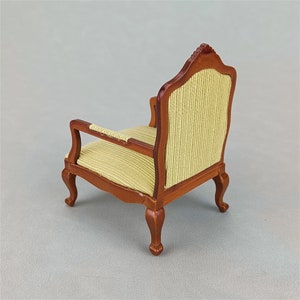 Miniature Dollhouse 1:12 Scale Bench image 4