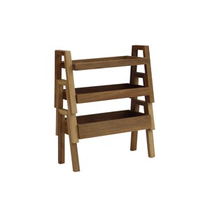 1/6 scale Doll scene miniature furniture model Stepped shelf coffee table well Hand
