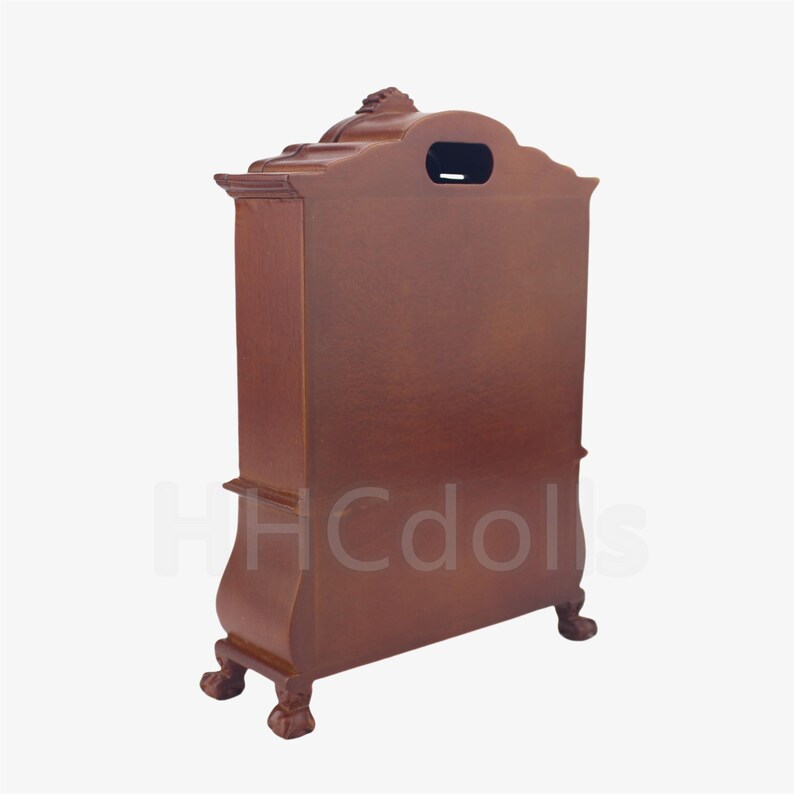 Miniature Wooden Handmade Dollhouse 112 Scale Armoire/display