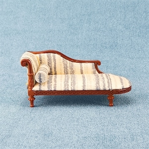 Miniature Dollhouse 1:12 Scale furniture hand carved couch
