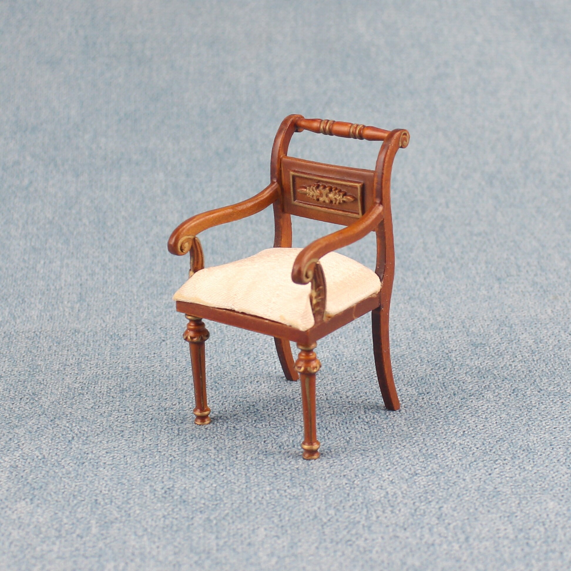 ミニチュアドールハウス 1:12スケール 木製椅子 - Etsy 日本