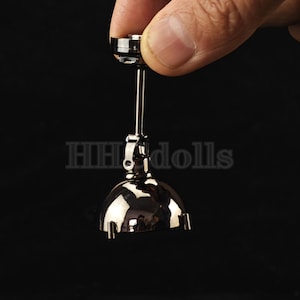 miniature light dollhouse Metal Chandelier 1/12 scale decortion diy toys gift LED can light up