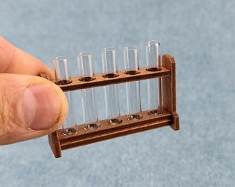 dollhouse Test tube and measuring cup miniature 1/6 scale model decortion diy toys