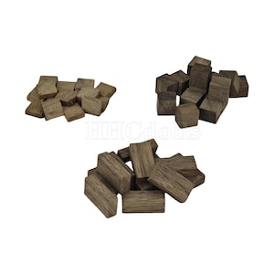 mehrere Größen Schwarzes Walnussbrett/dünnes Holzbrett/Bastelbrett/Quadratisches Holzbrett/Rechteckiges Holzbrett/Kleiner Holzblock