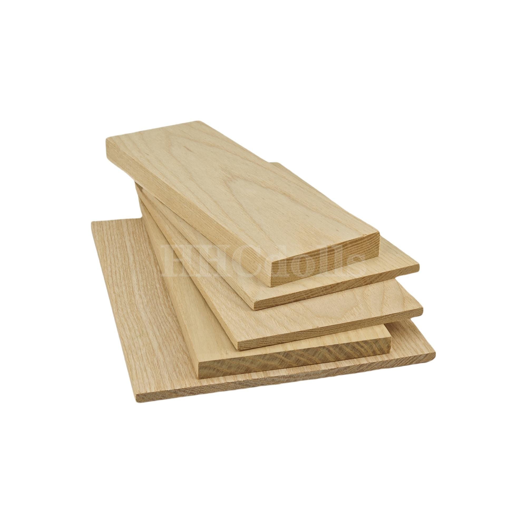 Planche De Frêne Massif – 42 X 33 X 4,5 Cm – Bois Dur Séché – Idéal Bricolage Et Artisanat