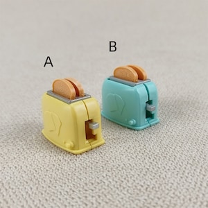 Miniatur Spielzeug Puppenhaus Brotmaschine Geschenk 1:12 Dekoration Toaster
