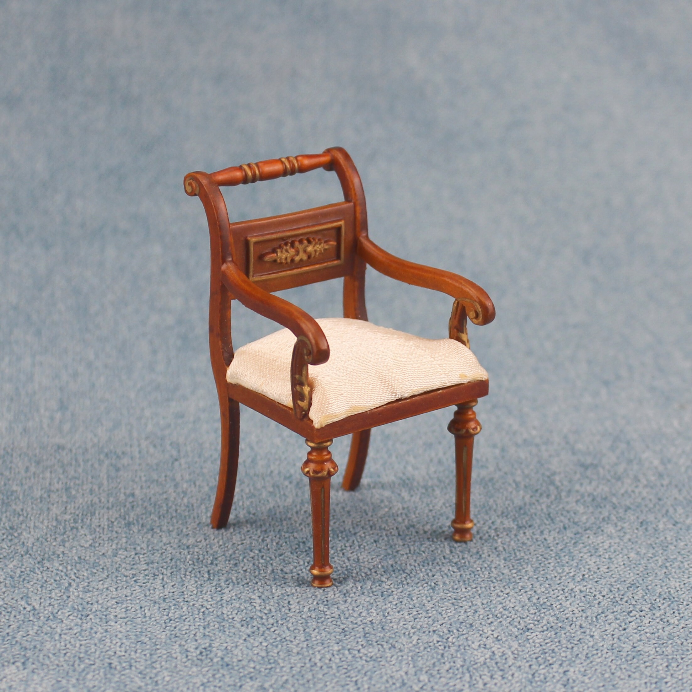 ミニチュアドールハウス 1:12スケール 木製椅子 - Etsy 日本