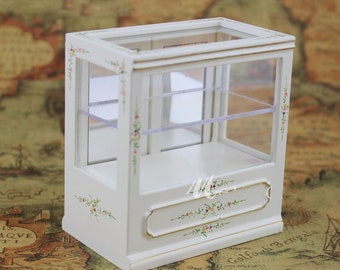 Maison de poupée à l&#39;échelle 1/12 Meubles miniatures Vitrine de produits de base 4 #
