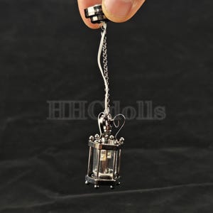 miniature light dollhouse Chandelier/Corridor light 1/12 scale decortion diy toys gift LED can light up