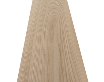 Tavola in legno di quercia rossa/taglio laser sottile piano in legno Tagliere CNC Tavola in materiale modello fatto a mano Dimensioni di taglio personalizzate