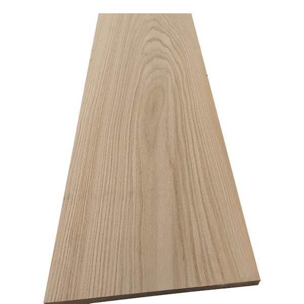 Planche de bois de chêne rouge/découpe Laser, plan en bois fin, planche à découper CNC, modèle fait à la main, planche de matériau, taille de coupe personnalisée