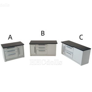 Miniature Dollhouse 1:12 Scale Kitchen Cabinet