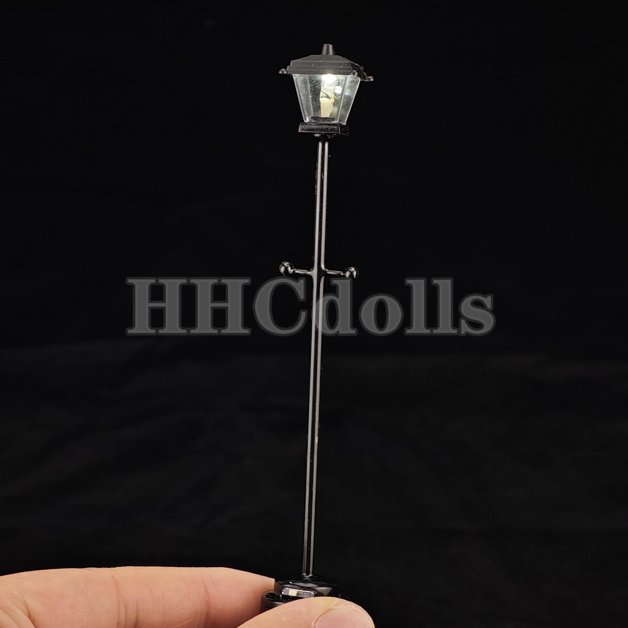 ミニチュアドールハウス用街灯：1/12スケールLEDランプ - Etsy 日本