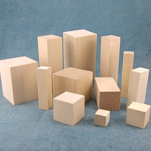 basswood strips Craft Supplies Tools Sculpting Forming Carving Whittling Woodworking Hobby turning blanks Boards Planks