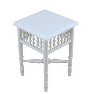 BJD Dollhouse Miniature Tea Table: 1/6 Scale Classicism Furniture