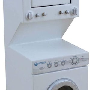 ドールハウス 1:12 スケール ミニチュア 電気製品 キャビネット 洗濯機
