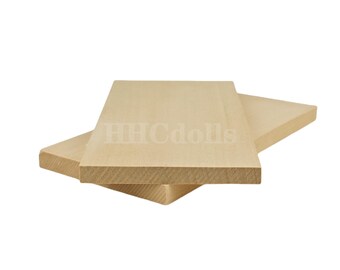 Lindenholzplatten 1/16 - 5 Stück Dünnes Sperrholz Für Modellbau & DIY