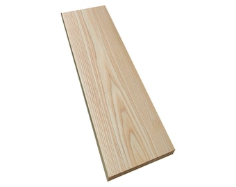 Planche de bois de frêne blanc personnalisée, plusieurs tailles de coupe, planche de bois fine découpée au Laser, planche à découper CNC, modèle fait à la main, planche de matériau