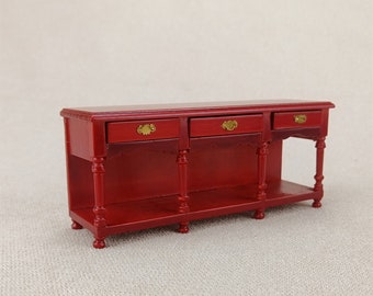 Miniature Dollhouse 1:12 Scale kitchen side table