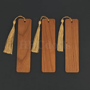 cherry wood bookmark/solid wood crafts/Special customization accepted