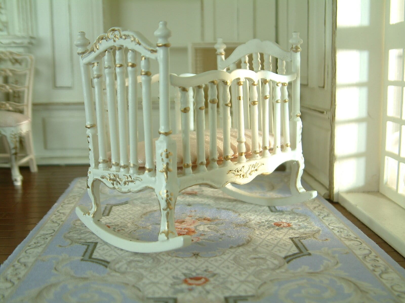 Antique Baby Crib Etsy UK