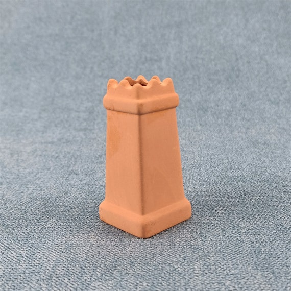 Macetas Miniatura Con Diseño De Columna Romana – Set De 2 Urnas De Plástico Para Decoración De Casas De Muñecas Y Jardines Interiores