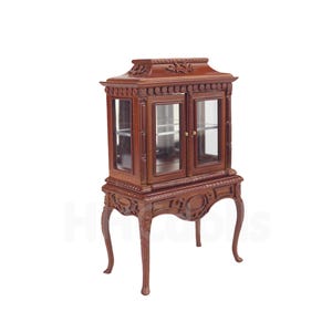 Miniature Dollhouse 1:12 Scale Handcrafted Collection cabinet/Display cabinet