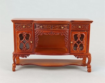 Table Basse Tournante - Meuble Miniature De Maison De Poupée 1:12