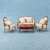 Chien Carlin Miniature 1/12 OOAK Pour Maison De Poupée Par Marina Petlevay