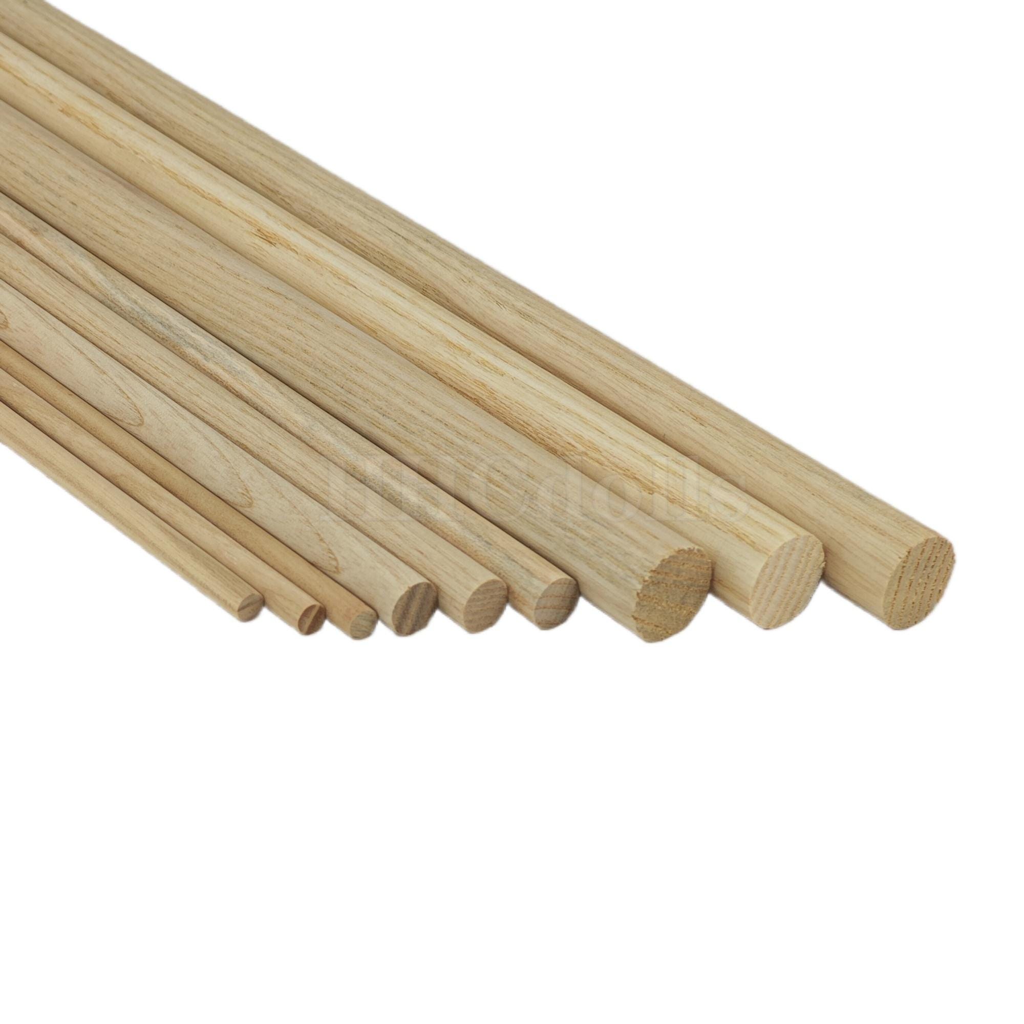 Ash Wood Round Rod: Craft Pen Blanks, 3-50mm Diameter - Etsy