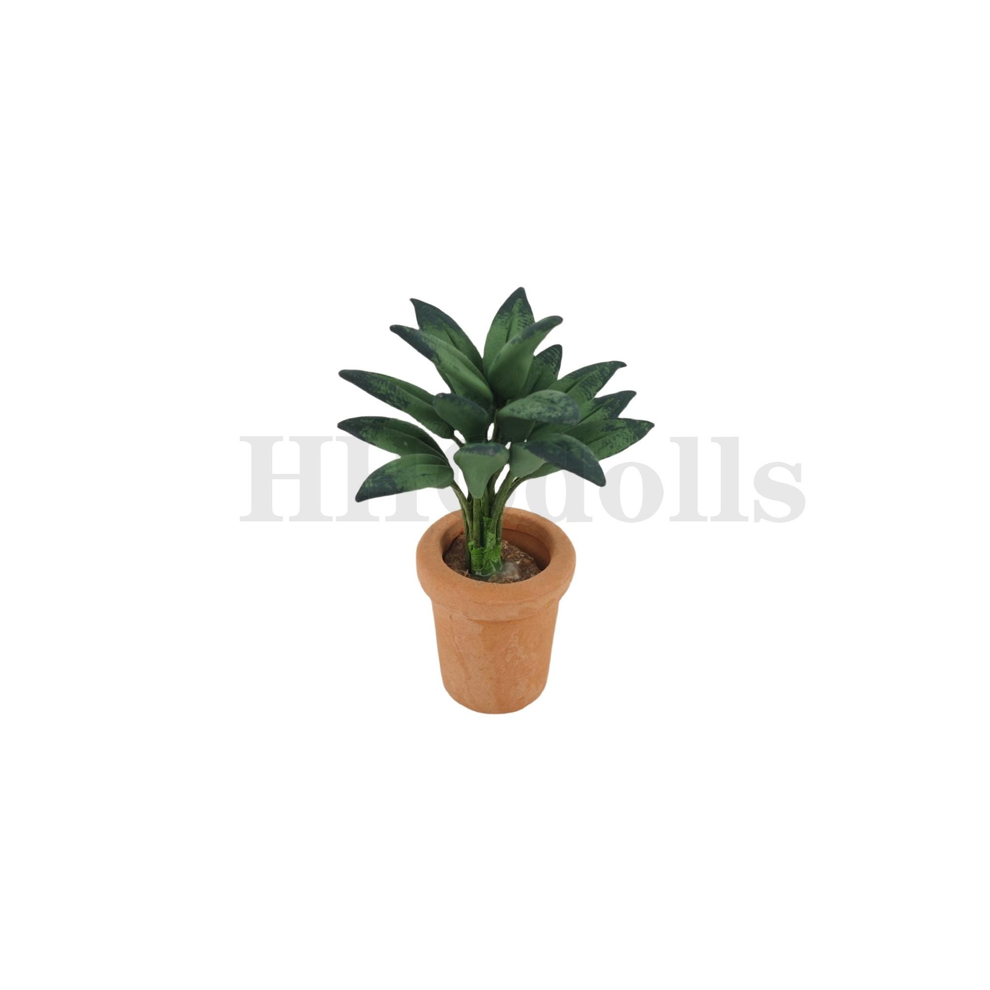 MINICOLLECT Piante In Vaso In Miniatura Scala 1:12 - Fiori Per Casa Delle Bambole Accessori Decorazione