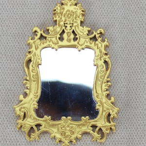 dollhouse 1/12 scale wall mounted mirror