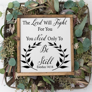 Be Still- exodus 14:14-bible Scriptures-Tough Times-Png-Svg-Downloads