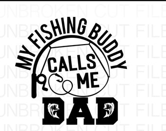 Download Fishing Buddy Svg Etsy