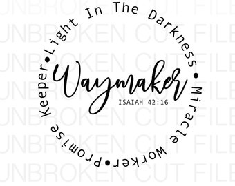 Download Waymaker svg | Etsy